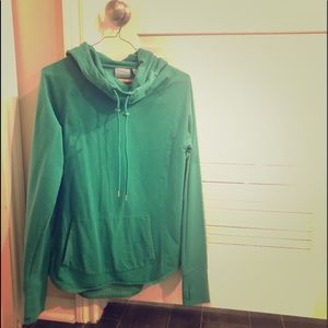 Athleta Kelly green pull over hoodie